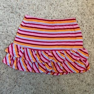 GIRLS girl connection striped skirt size 6/6X